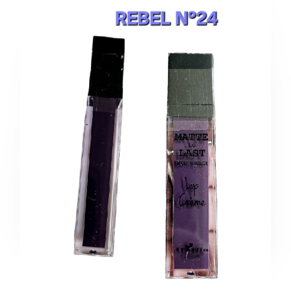 NWT ITALIA DELUXE MATTE TO LAST SMOOTH SUEDE LIP: REBEL N°24!
